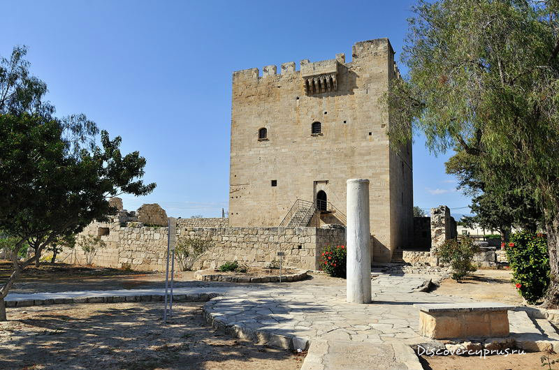 Лучшие достопримечательности Кипра - замок Колосси