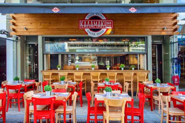 Где поесть в Ларнаке Каламаки бар