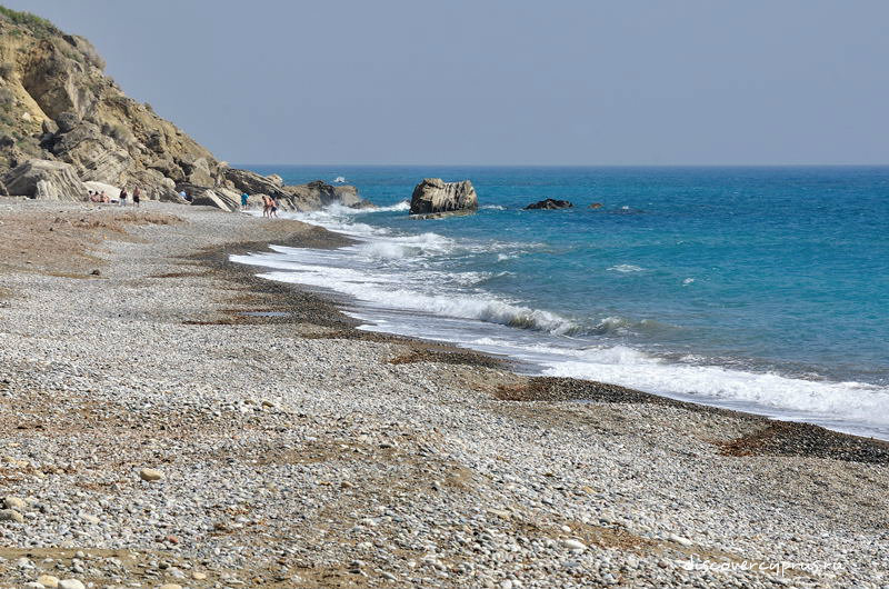 маршрут по Кипру - пляж Писсури, Лимассол