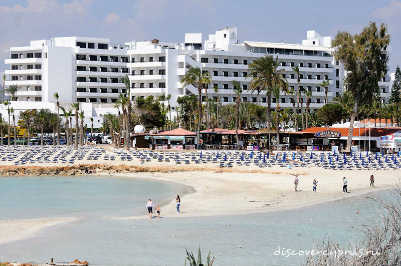 Нисси Бич - Nissi Beach, Кипр