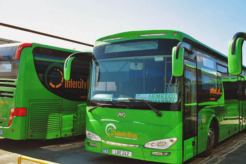автобусы на Кипре - интерсити