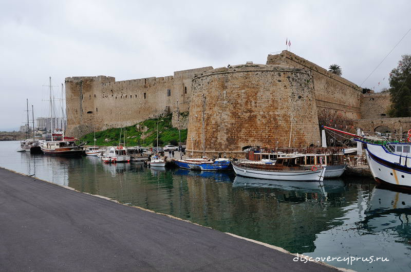 Лучшие достопримечательности Кипра - крепость Кирении